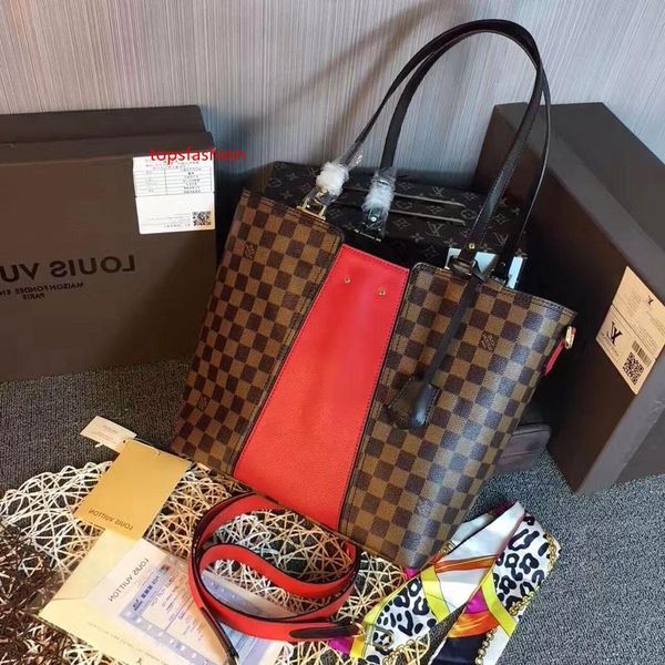 

m43196 jersey women red new fashion shopping shoulder bags hobo handbags handles boston cross body messenger shoulder bags