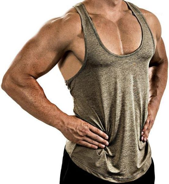 

vest fashion breathable active vest casual solid color scoop neck tank mens clothing mens designer sports, White;black