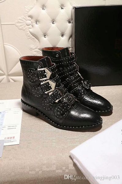

world tour desert boot designer women boots platform boot spaceship ankle boots heel flamingos medal martin boots ys18071102, Black