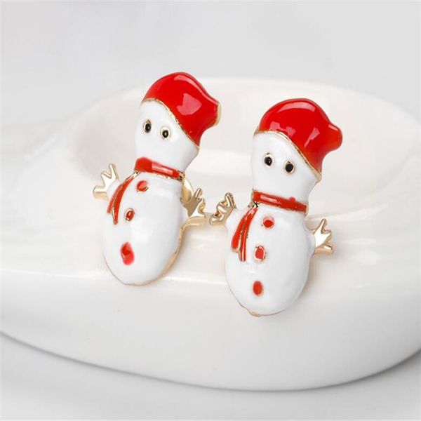 

christmas earrings christmas snowman ornaments allow material for women girl birthday new year christmas gift ing, Golden