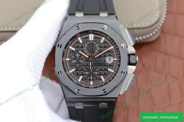 

jf super 26405 fashion cal.3126 automatic mechanical movement watches 44mm men waterproof depth: 200m designer watches, Slivery;brown
