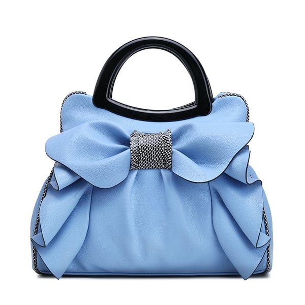 

2020 new simple sweet handbags ladies bow ms. hand bag shoulder messenger bag