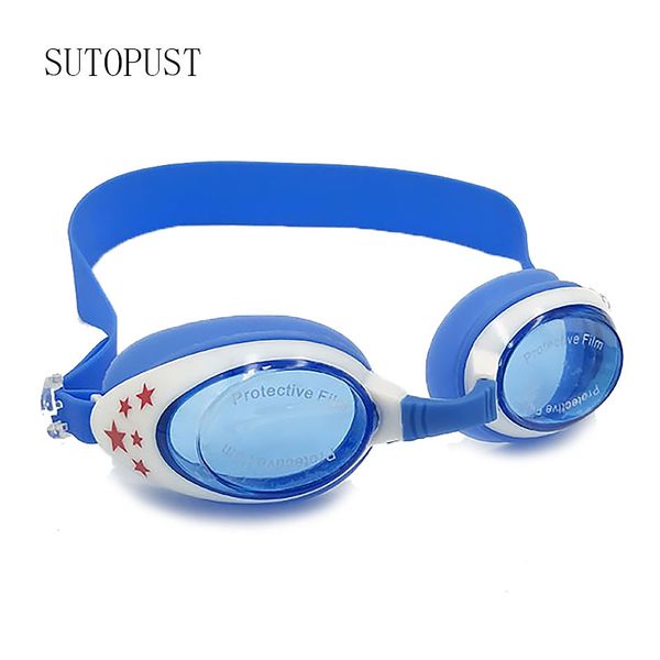 

adjustable swimming goggles kids children cartoon cute water sports glasses waterproof anti fog uv soft silicone swimming acces