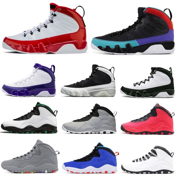 

new 10s seattle westbrook red blue tinker cement desert camo men basketball shoes 9 cool grey infrared i'm back steel 9s sports sneaker