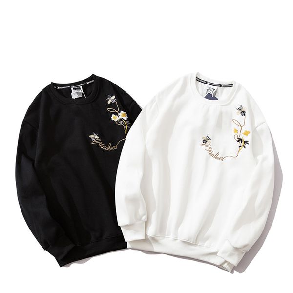 

mens designer hoodie luxury sweatshirt for women fashion brand jumper new trend street style long sleeve m-2xl b100447x, Black