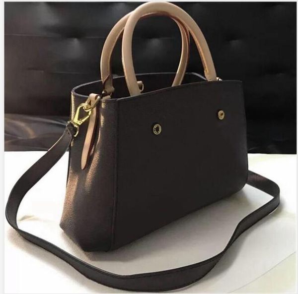 

women fashion bags genuine leather original canvas montaigne handbag totes
