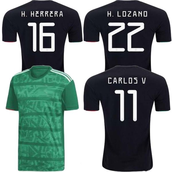 

Mexico occer jer ey blackout 2019 copa america h lozano chicharito lozano do anto herrera layun gold cup football hirt cami eta