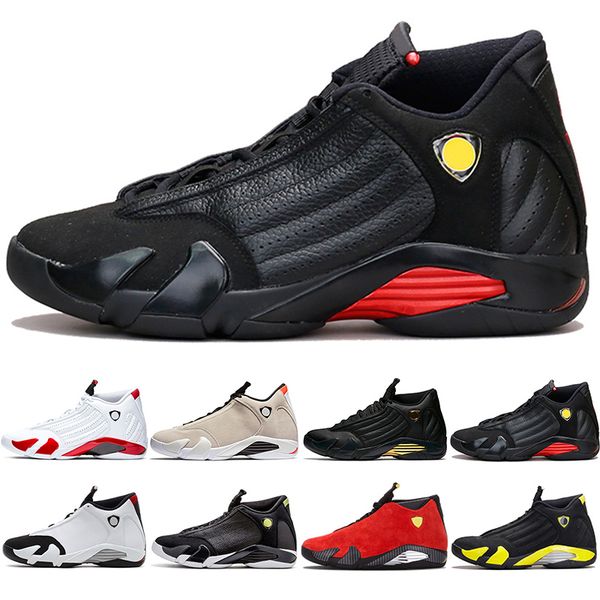 

candy cane 14s men basketball shoes 14 thunder dmp desert sand the last sblack toe mens designer sports trainer sneakers