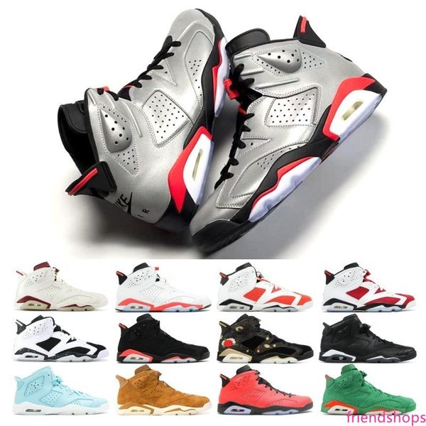 

6 6s angry bull black cat the master basketball shoes men alternate white infared unc marron olympic infrared sport blue oreo sneaker shoe