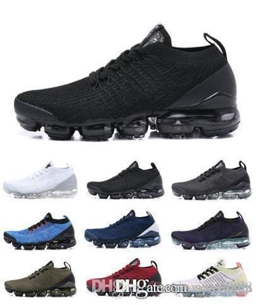 

Air Mens Designer Casual Shoes 2019 Men Casual Air Cushion Triple Black White Trainers Women Outdoor Cheap Hiking Jogging Sports Sneakers 36