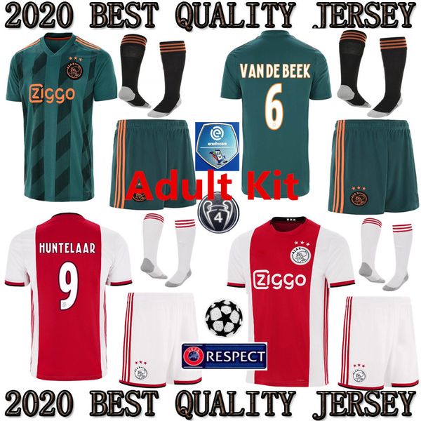 

New 2019 2020 eredivi ie ajax kit occer jer ey 19 20 ajax home away occer hirt cu tomized klaa en ziyech nouri football hirt