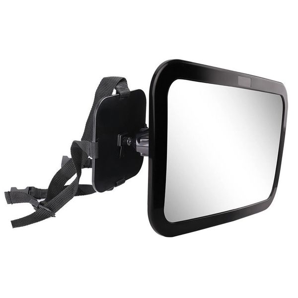 

easy install abs shell wide angle infant kids safe driving rearview mirror inner car baby viewing rearview mirror adjustable