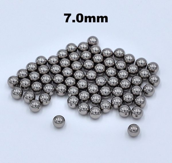 

7mm aisi304 stainless steel bearing balls g100 for bearings, pumps, valves, sprayers, for foodstuff, aerospace and military industry