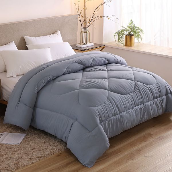 

high grade 4 seasons утешитель свежесть стиль сгущает duvet 100% хлопок промытых soft quilts 7 цветов выберите главные постельные принадлежн