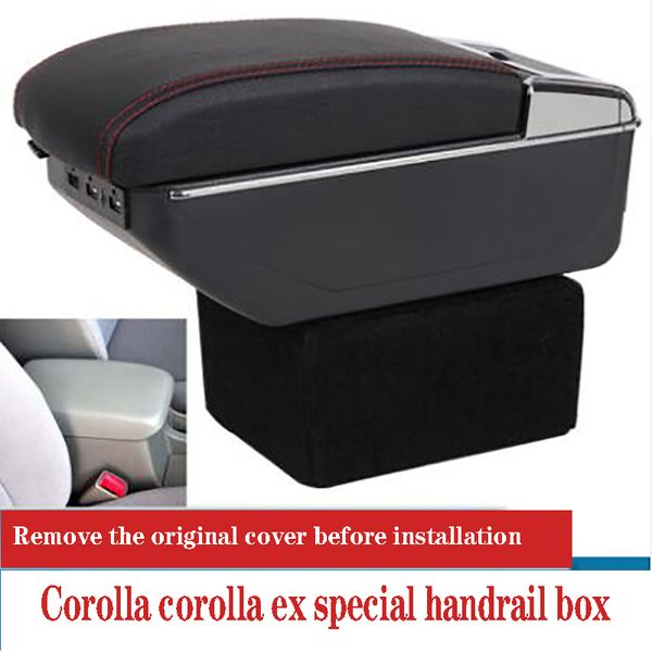 

apply only for corolla armrest box refit corolla ex storage box armrest without hole