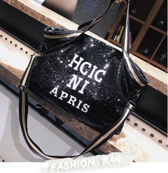 

designer handbag trend handbag 2019 fashion brand female designer fashion simple sequin bag purse luxury large capacity handbag clutch bag f