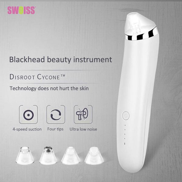 

swoiss electric exfoliation blackhead remover vacuum acne extractor black spots and pimples pore facial cleansing skin care tool