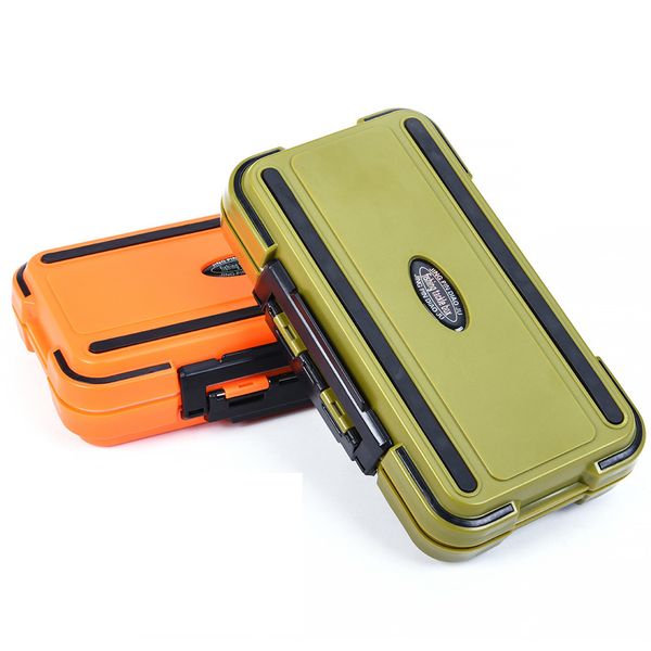 

anti-pressure waterproof fishing gear accessories box abs 20x12x5cm/16x9x5cm fishing hook tackle box
