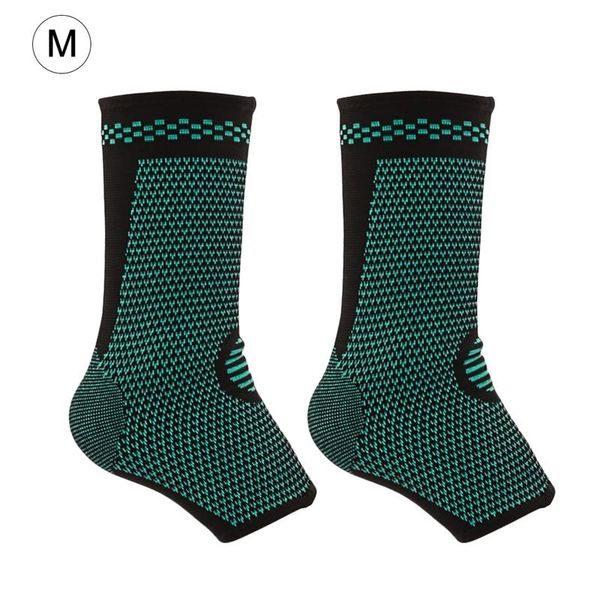 

2pcs sports knit foot care sports protective gear summer breathable armor basketball badminton mountaineering knee pads ankle pr, Black;gray