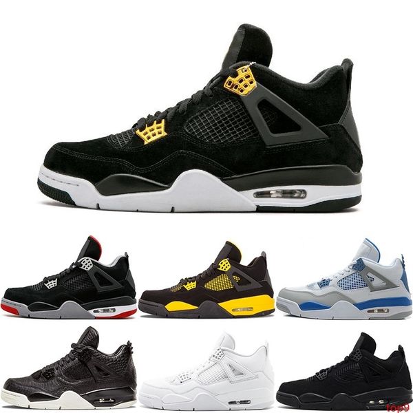 

онлайн оптовая продажа 4 белый цемент разводил огонь красный iv 4s тройной белый черный мужчины баскетбольная обувь кроссовки спортивные тре