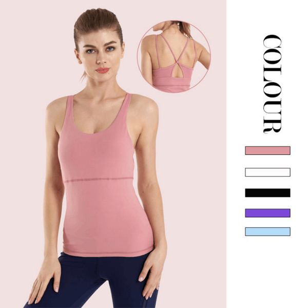 

women's vest yoga outdoor sports fitness running vest yoga quick-drying shirt female sportswear clothing, White;red