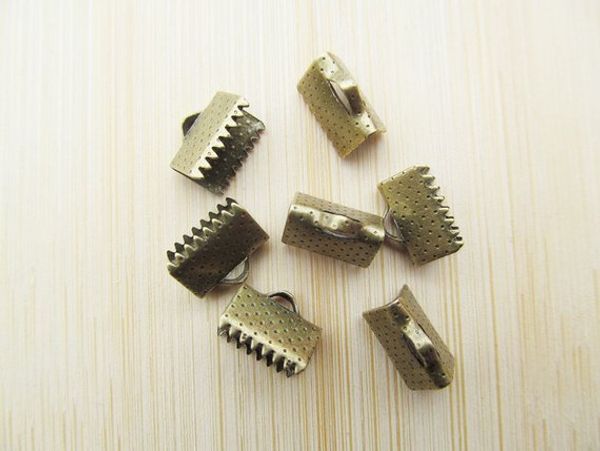 

200шт 8mmx10mm античный серебряный тон / античная бронзовая пряжка посыльного, кожа застежка застежка заканчивается разъем шарм / поиск, diy, Blue;slivery