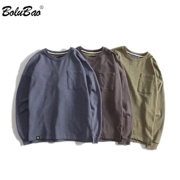 

bolubao men solid sweatshirts new spring autumn men's fashion warm fleece hoodies men brand hoodies sweatshirts, Black