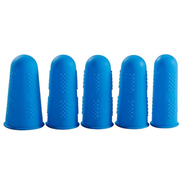 

3 / 5шт аксессуары силиконовые anti-slip твердая прочный finger протекторы multicolor тарелка термостойкого anti-горячие крышки
