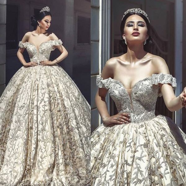 

ball gown prom dresses off shoulder appliques beads tulle party gowns sweep train special occasion dresses, Black