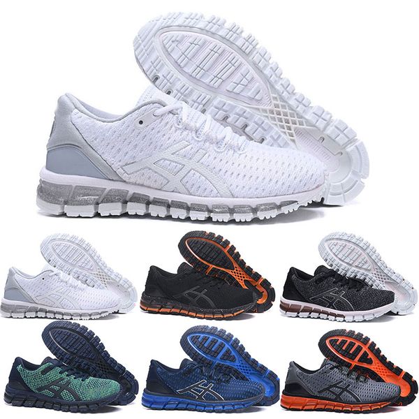 

New gel quantum 360 hift tability running hoe t728n black white athletic outdoor port jogging trainer peed women neaker ize 41 5 45, White;red