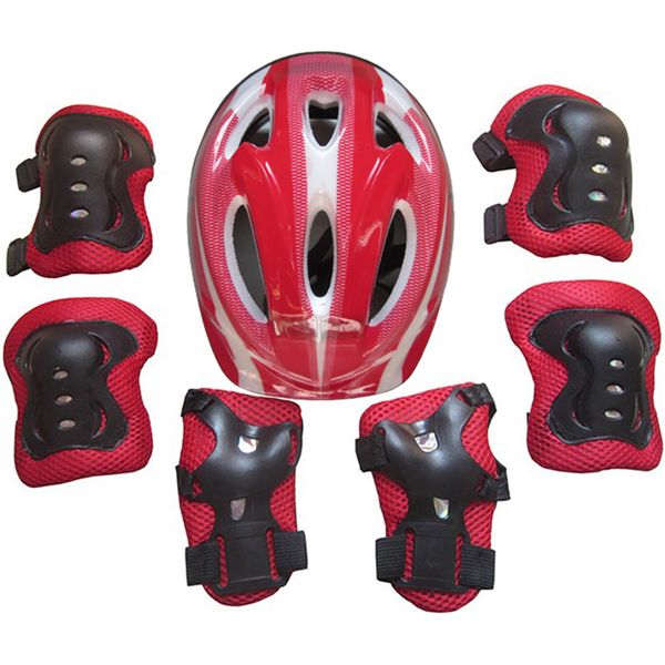 

knee helmet roller pad outdoor skating riding wrist guard elbow bicycle girl cycling skate