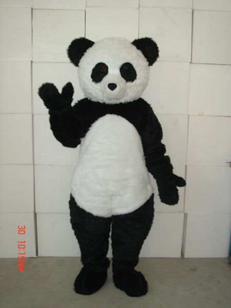 

high-quality real pictures deluxe pandal mascot costume mascot cartoon character costume size ing, Red;yellow