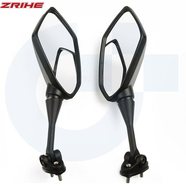 

motorcycle rearview mirror racing sport bike back side mirrors for yamaha yzf r1 r6 fz1 z750s ninja 250r 650r