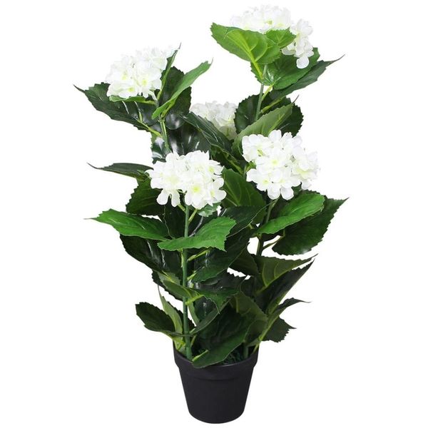 

artificial hydrangea plant with pot 60 cm white wall stickers