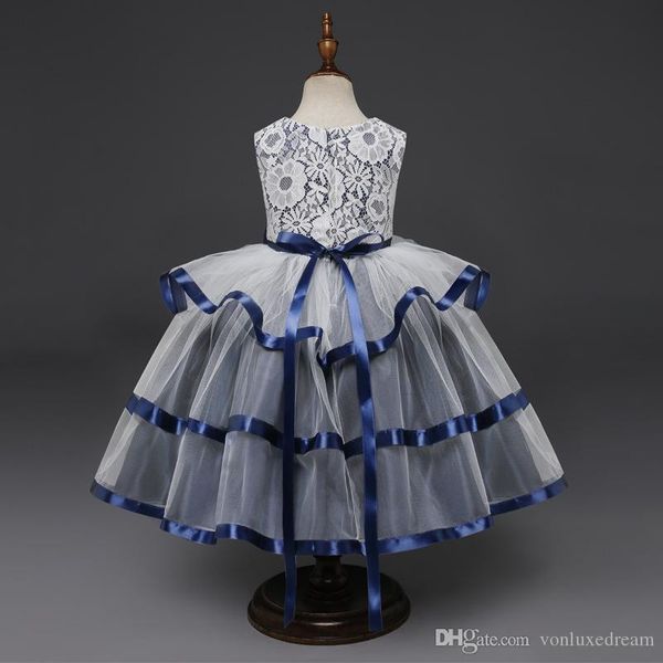 

новый лук бальное платье цветочница платье кружева аппликация для свадьбы платье принцессы для первого причастия бальное платье vestido comu, White;blue