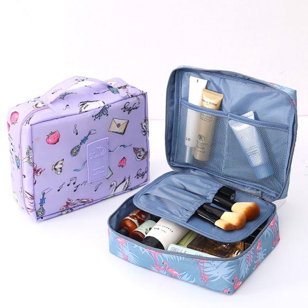 

multifunction travel cosmetic bag neceser women makeup bags toiletries organizer waterproof female storage make up cases