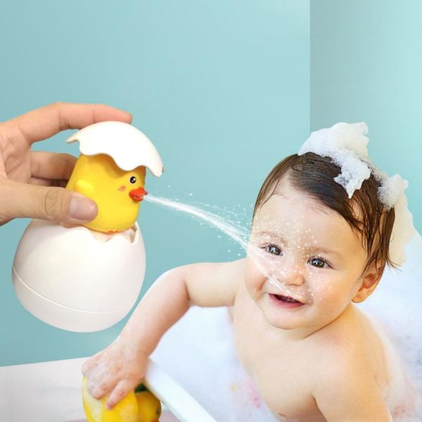 

plastic penguin bathing shower shape baby kids bath toys lovely water baby toys water spraying tool for children #07