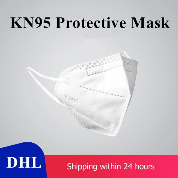 

DHL Бесплатная доставка KN95 Маска 5 слоев N95 маски твердых частиц респиратор PM2. 5 защитная безопасность так же, как KF94 FFP3