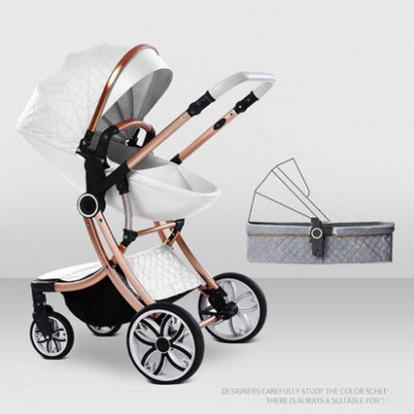 

baby stroller can sit and fold light and high landscape two-way newborn