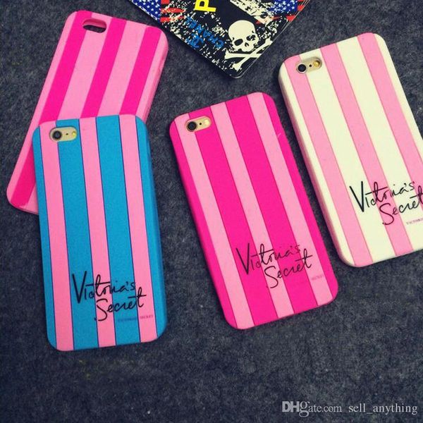 

The ecret of victoria phone ca e tripe ilicone for iphone x international brand oft cell phone ca e for iphone 6 7 8 plu