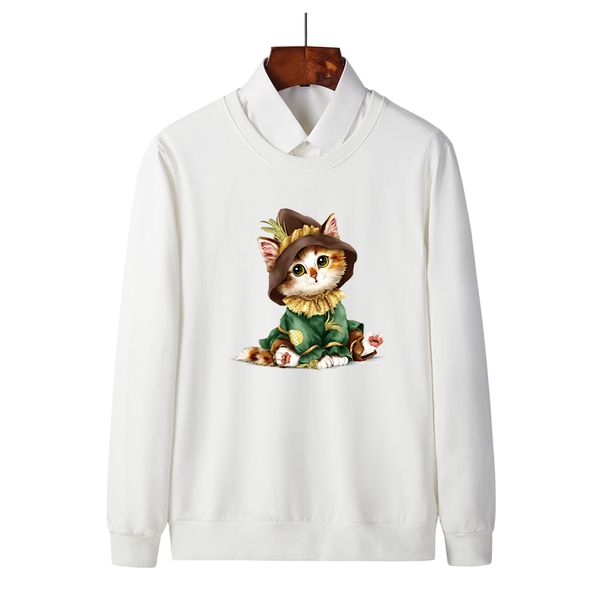 

2019 new arrival men and women printed hoodie fashion luxury diy hoodies with cute cartoon designer casual sweatshirt clothes, Black