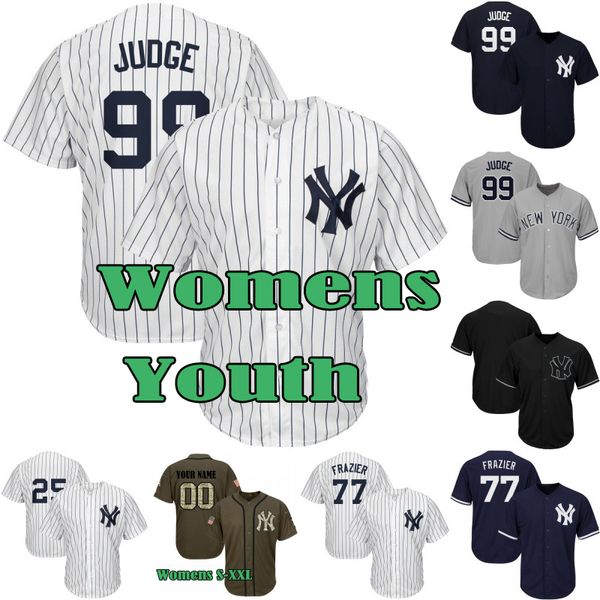 

Womens & Youth New York Jersey 25 Gleyber Torres 19 Masahiro Tanaka 24 Gary Sanchez 54 Aroldis Chapman 99 Aaron Judge Yankees Jerseys
