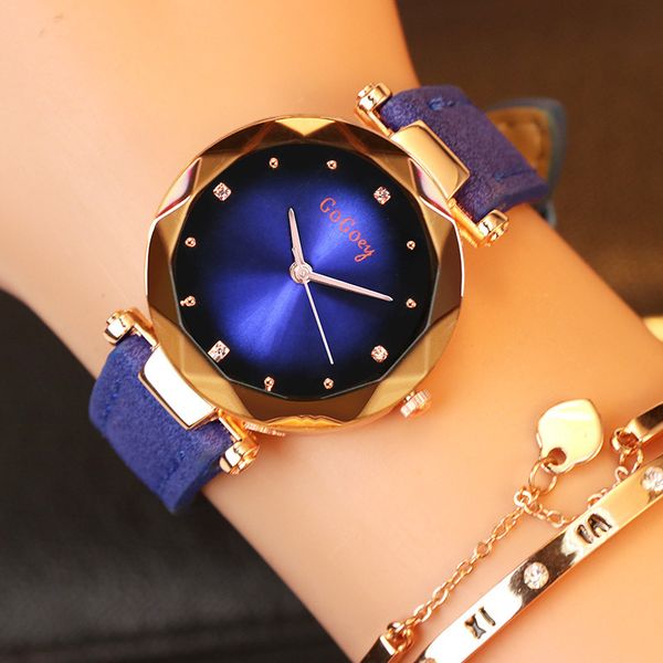 

кристалл женские часы роскошные платья relojes марка gogoey женщины элегантный кварцевые наручные часы mujer pu кожаные часы feminino montre, Slivery;brown