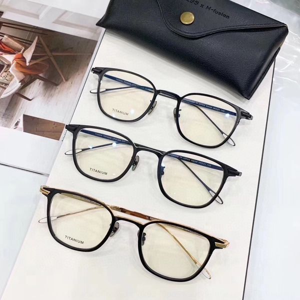 

pure titanium frame yu wenle fashion frame with glasses glasses myopia aspherical anti-blue light, Silver