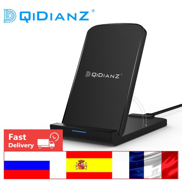 

dqidianz foldable 10w qi fast wireless charger for iphone x xs max xr 8 plus wireless charging stand for samsung s7 s8 s9 edge