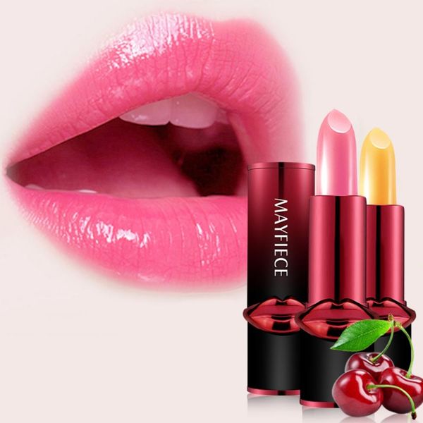 

temperature changing lipstick moisturizing smooth fine lines anti-drying color changing lip