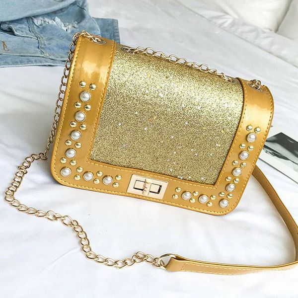 

новые женщины сумка малый crossbody сумка ватные кошелек сумки цепь плечевой ремень tote