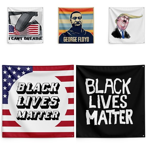 

fight for george floyd printing tapestry black lives matter 150*150cm tapestry #qa71003