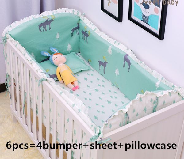 Promotion Baby Bedding Set Crib Bumper Crib Set Baby Bedding Cots