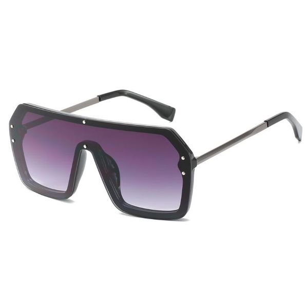 

women oversized sunglasses women men brand big frame uv400 uv400 sun glasses retro vintage one piece sunglass shades, White;black